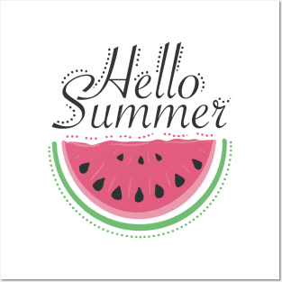 Watermelon summer Posters and Art